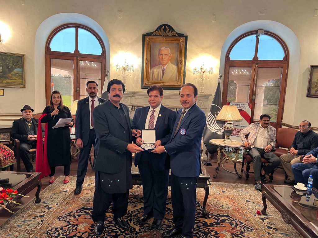 International Award by Mr. Safdar Ali, an Alumnus of Lahore Campus