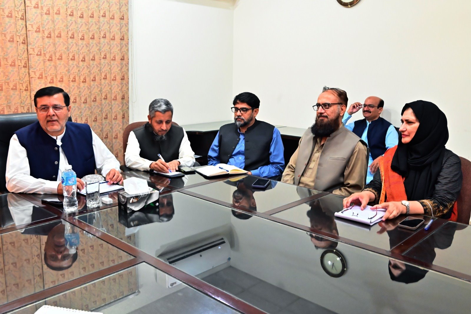 Director Holds First Introductory Meetings with Heads of Departments