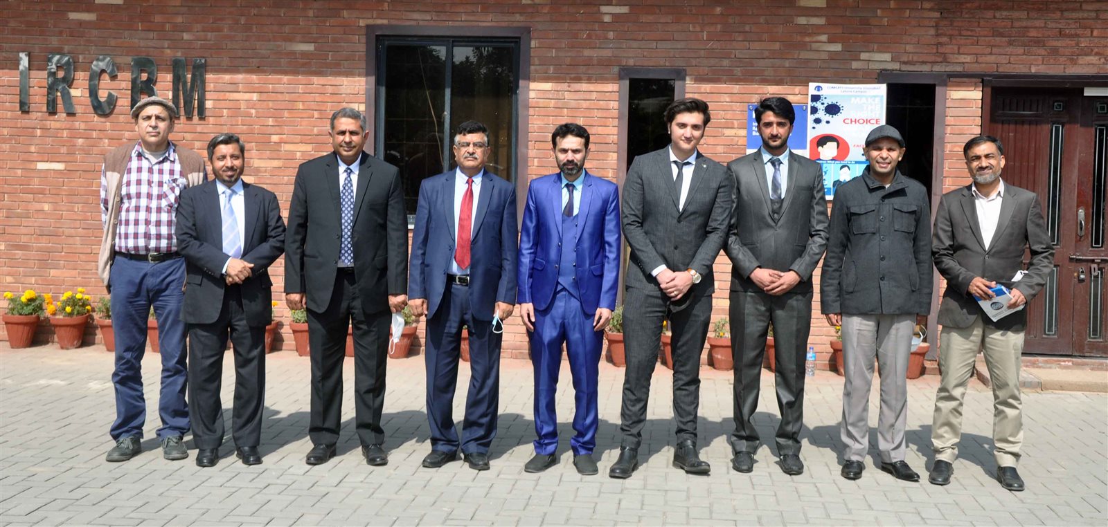 MoU between The Department of Chemical Engineering/CUI, Lahore Campus and CMYK Research and Development Gujranwala