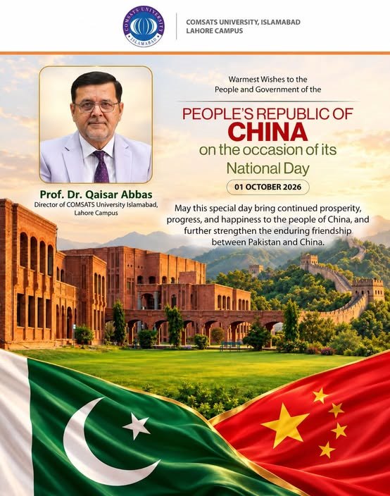 Director's Message on the National Day of the People's Republic of China