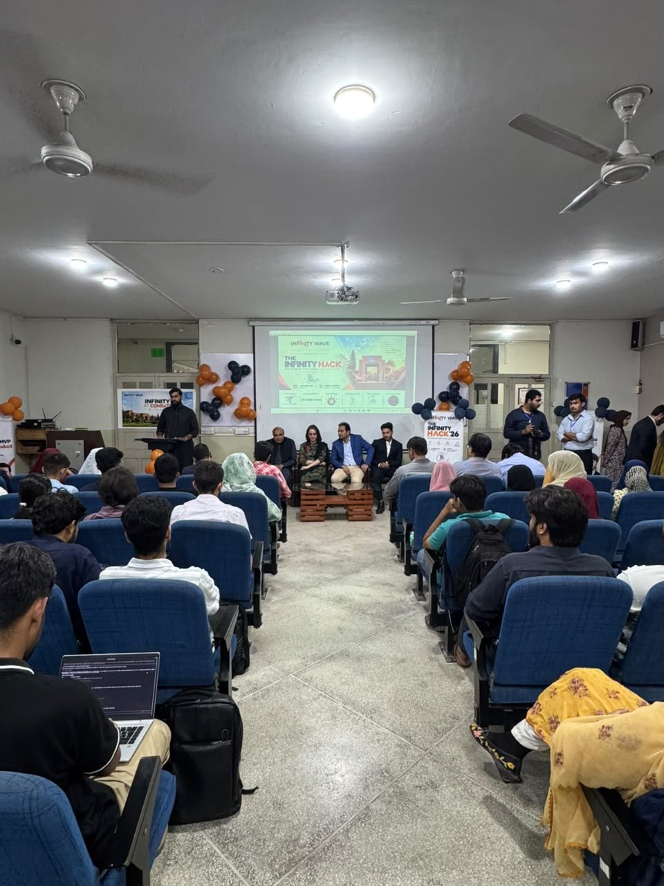Infinity Hack 2026: 40 Teams Compete at CUI Lahore