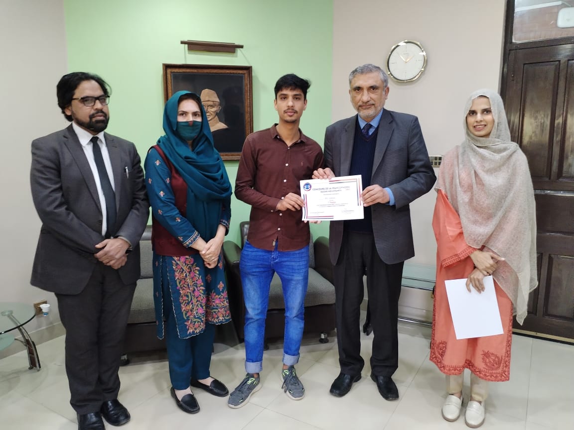 Humanities Department, an Extraordinary Success (Concours de la Francophonie 2023)