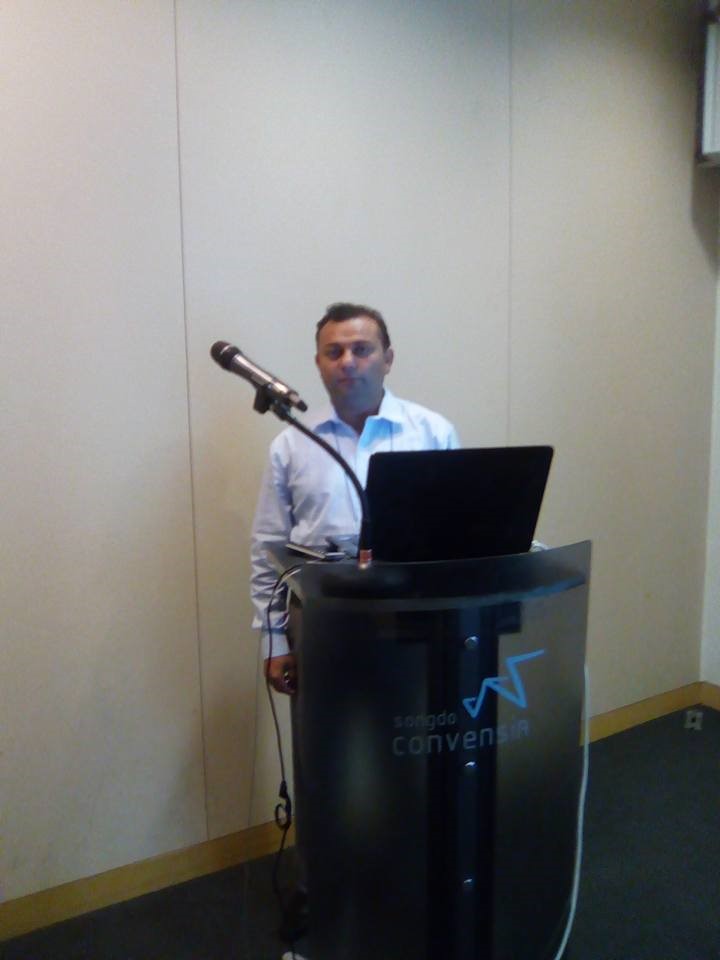 Dr. Ghazanfar Abbas Presented Fuel Cell Research at International Conference CC3DMR 2016, South Korea