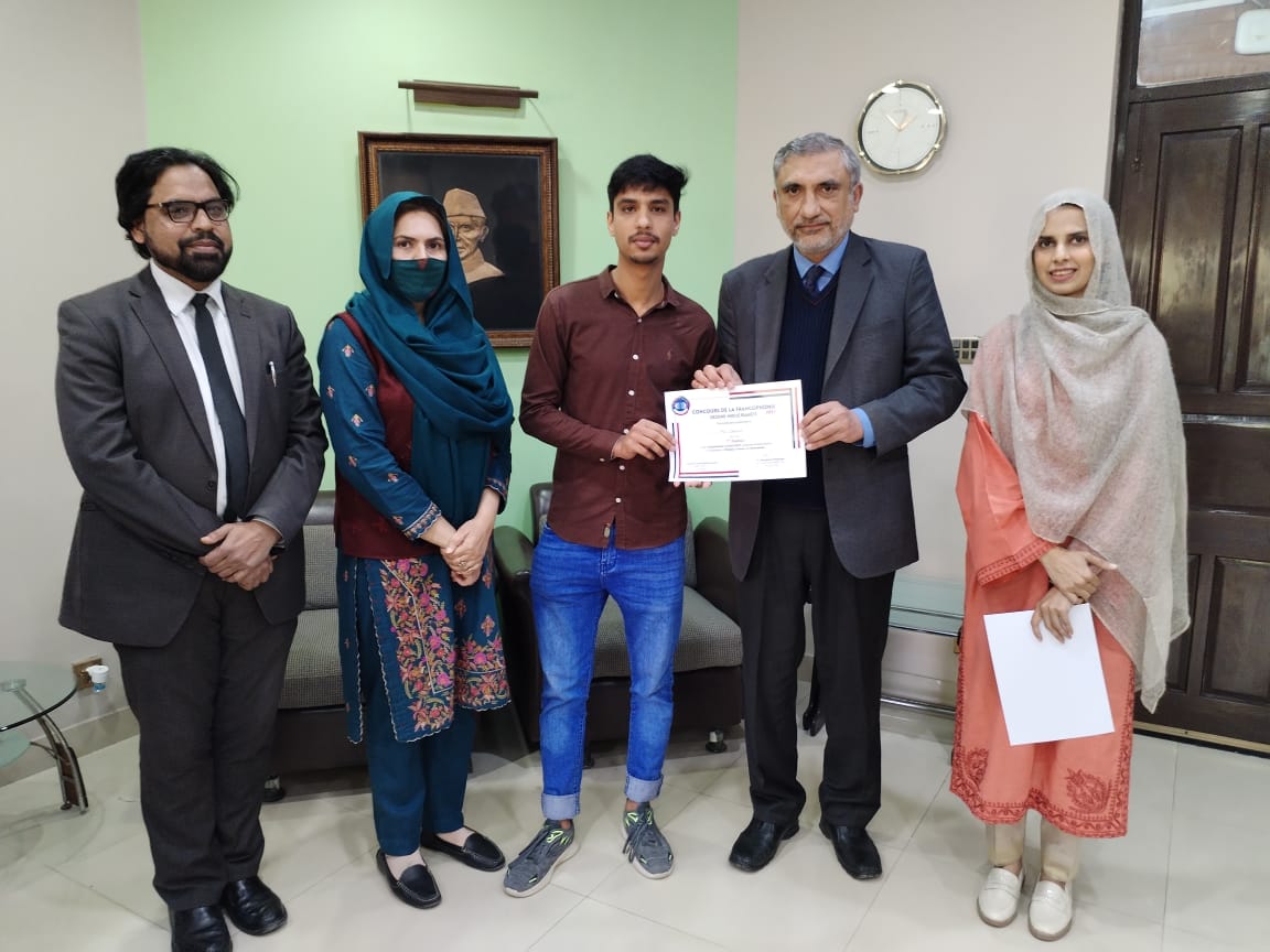 Humanities Department, an Extraordinary Success (Concours de la Francophonie 2023)