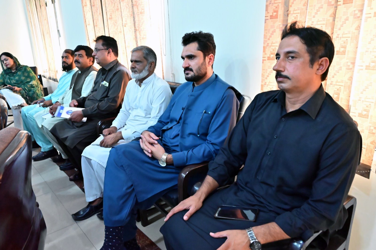 Director Holds First Introductory Meetings with Heads of Departments