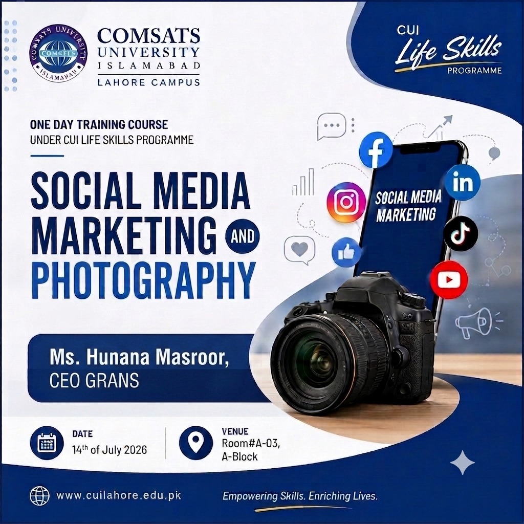 Social Media Marketing and Photography Workshop