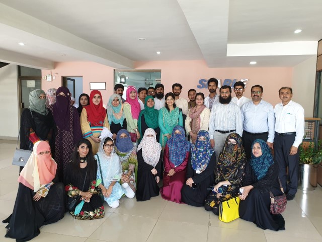 1st Industrial Visit of MS Students of Department of Chemistry to Searle Pharmaceutical Company