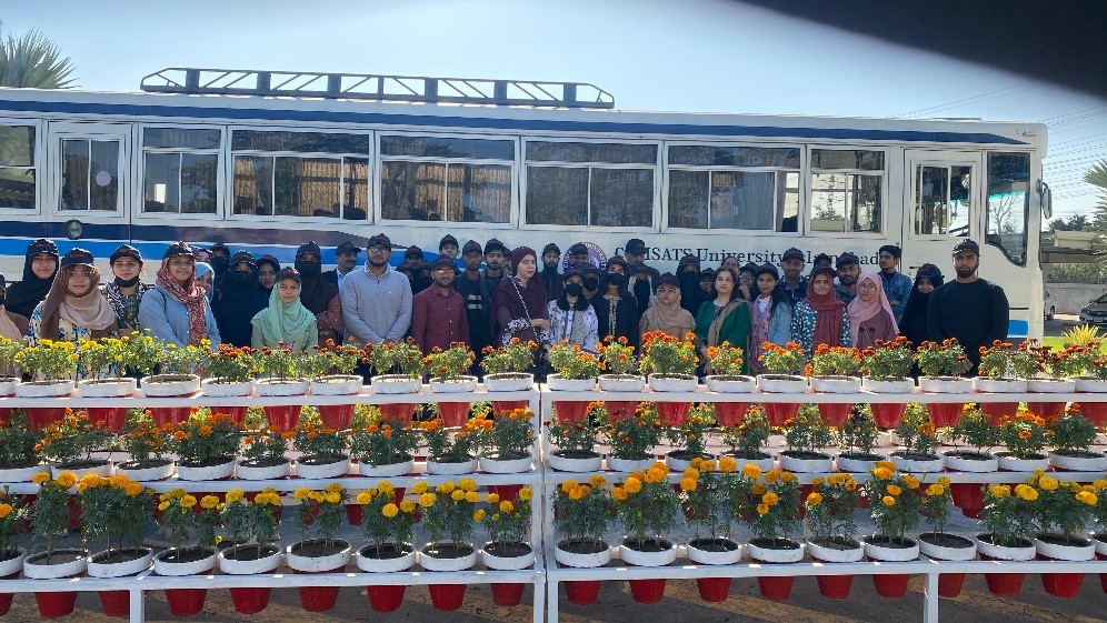 Physics Department Organizes Student Tour to Atlas Honda Automobile Industry