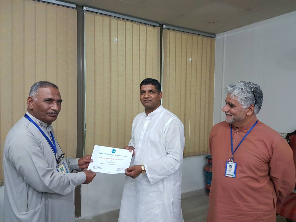 Research Productivity Award 2015