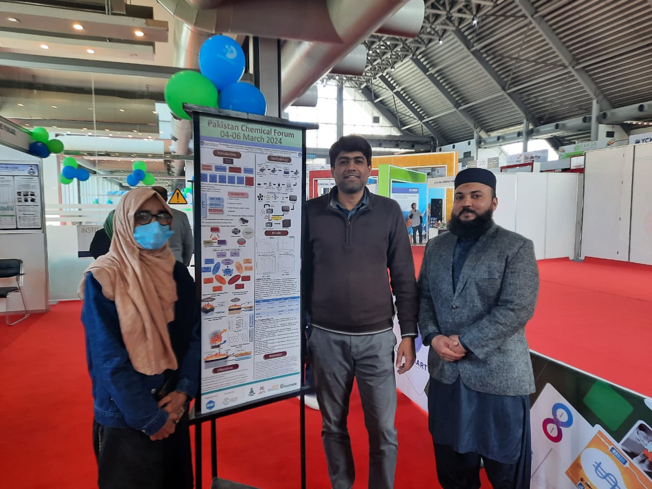 Functional Polymer and Rubber Technology Research Group Takes 3rd Place at Pak-Chem Expo Poster Presentation