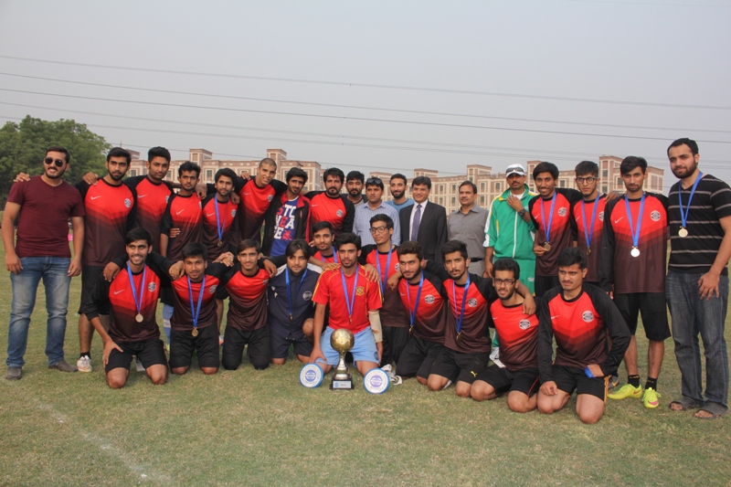 Inter-Campus Football Victory