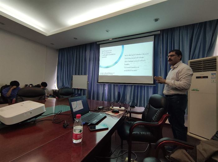 Seminar presentation at Guangzhou University