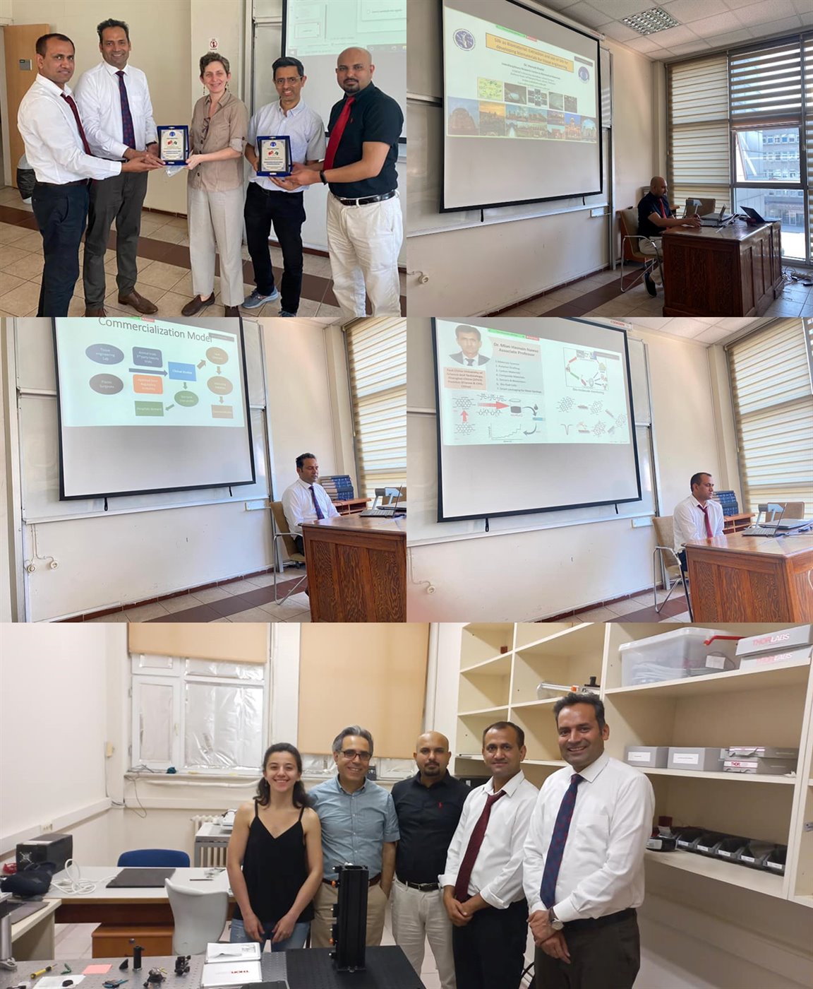 Seminar and laboratory visit at Bogazici University