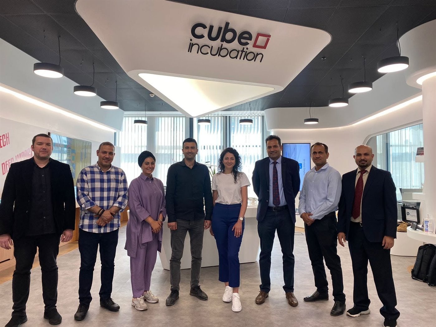 IRCBM delegation at the incubation centre, Istanbul Technopark