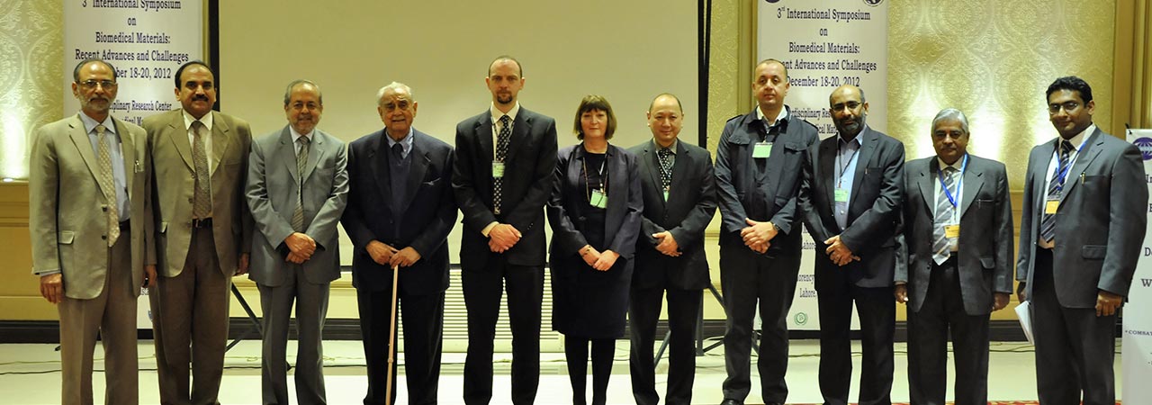 3rd International Symposium on Biomedical Materials held in Dec 2012