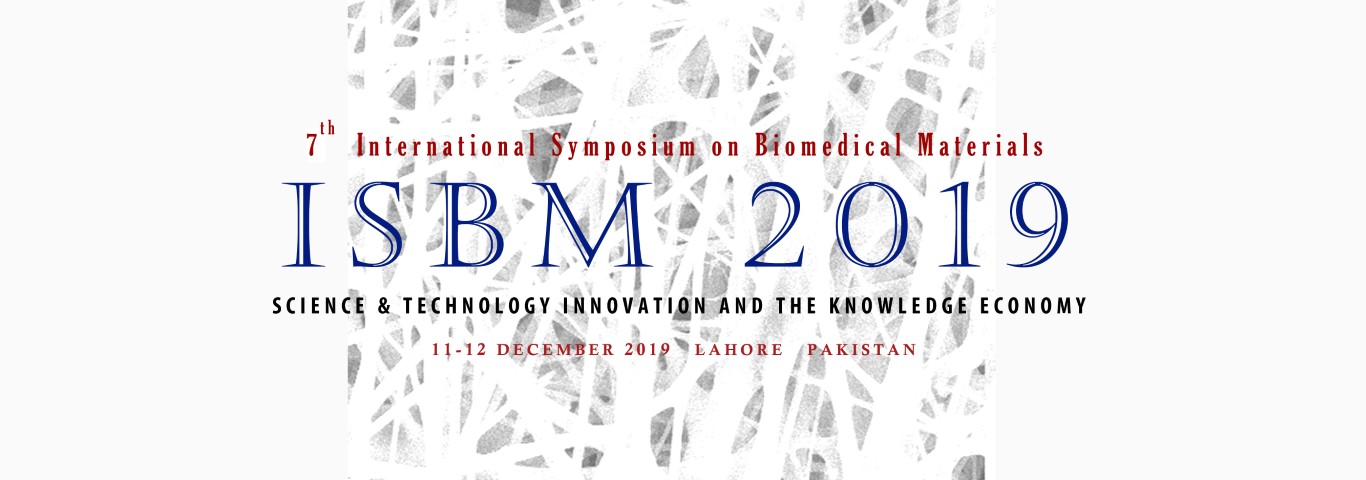 7th International Symposium on Biomedical Materials to be held in Dec 2019