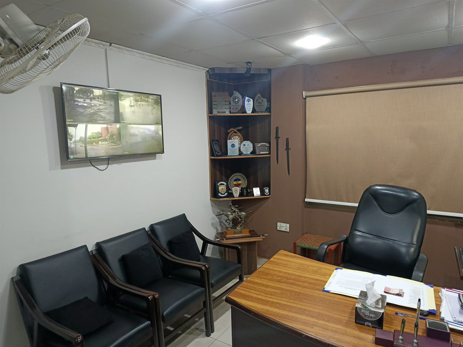 Security Office adjacent to Masjid Parking